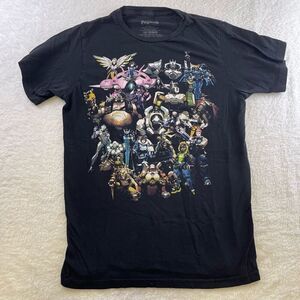 Blizzard Entertainment Overwatch Tee Shirt Mens XS Black Cotton Short Sleeve Ext